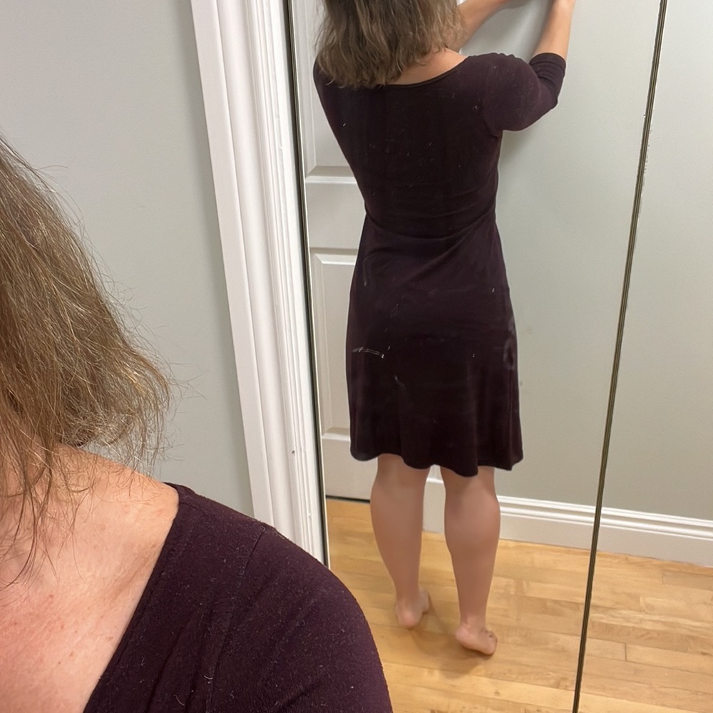 ✨HP✨MUSCADE COUTURE maternity & nursing. (M) - violet. 🇨🇦⚜️ - Picture 9 of 11